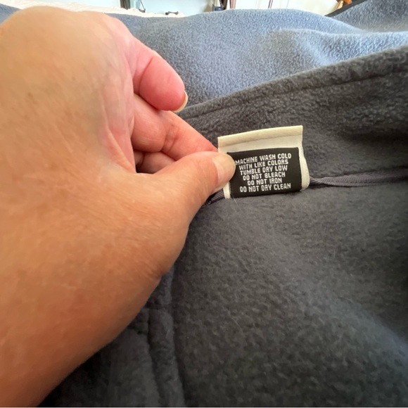 Allegheny Trail Women’s Fleece Vest Large Dark Gray Front Pockets - Picture 6 of 7